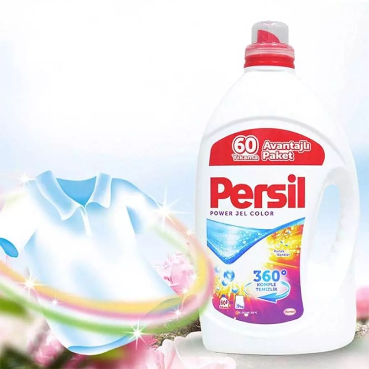 مایع ماشین لباسشویی پرسیل Persil ترکیه مخصوص لباس رنگی 4200 گرم