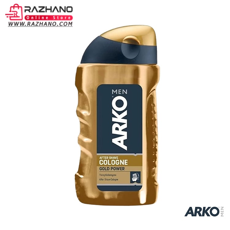 افتر شیو آرکو مدل ARKO GOLD POWER حجم 200 میلی لیتر