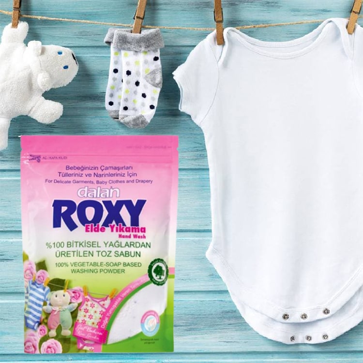 پودر صابون رکسی Roxy لباس کودک مخصوص شستشو با دست 800 گرم