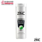 شامپو زینک مشکی مدل Black Shine حجم 340 میلی لیتر