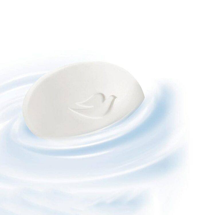 صابون شیر داو Dove مدل سفید White مقدار 100 گرم