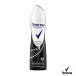 اسپری زنانه رکسونا مدل rexona invisible black white