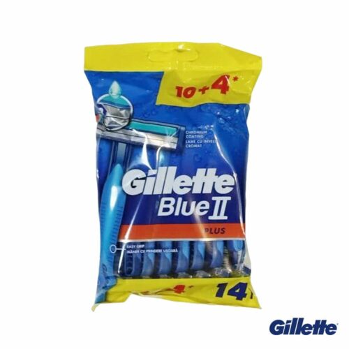 خود تراش ژیلت بلوتو پلاس 14 عددی-Gillette Blue 2 Plus