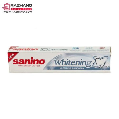 خمیر دندان سانینو مدل Whitening