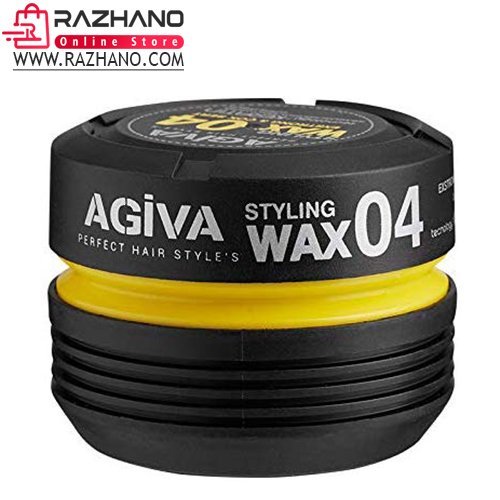 واکس مو قوی آگیوا AGIVA شماره 4 رنگ مشکی