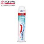 خمیر دندان پمپی آکوافرش سه کاره Aquafresh family protection