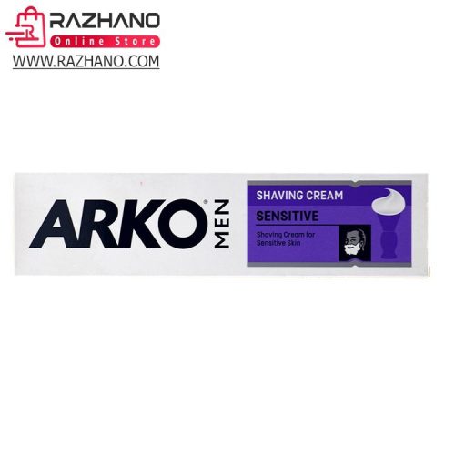 خمیر اصلاح آرکو مدل arko sensitive ( حساس ) حجم 94 میل