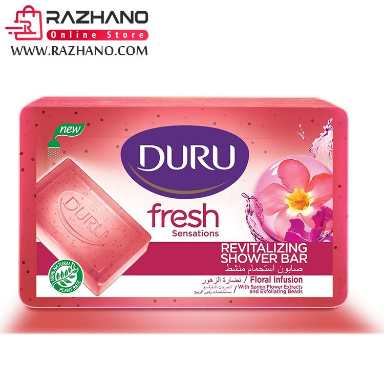 صابون دورو فرش سنسیشن قرمز duru fresh sensations بسته 4 عددی