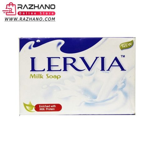 صابون شیر لرویا LERVIA milk soap بسته 6 عددی