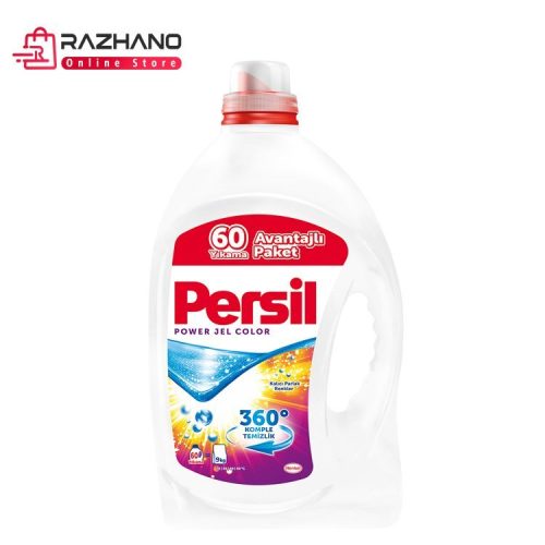 مایع ماشین لباسشویی پرسیل Persil ترکیه مخصوص لباس رنگی 4200 گرم