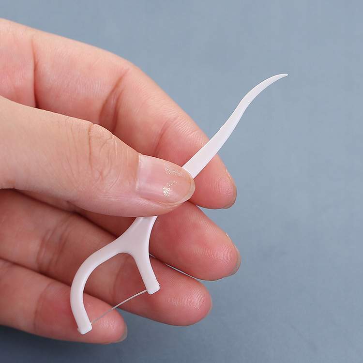 نخ دندان دسته پلاستیکی ساخت چین 30 عددی