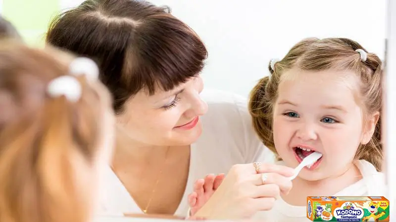 خمیر دندان کودک کودمو با رایحه پرتقال