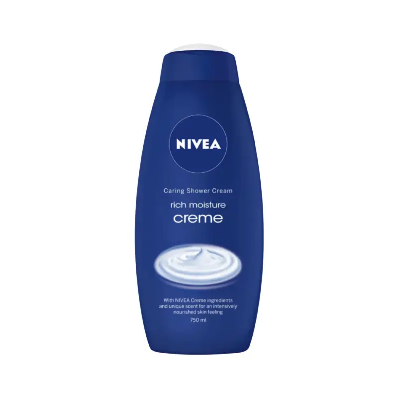 شوینده بدن نیوآ nivea creme care حجم 750 میل