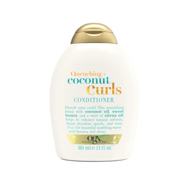 شامپو مخصوص موهای فر اوجی ایکس coconut curls حجم 350 میل